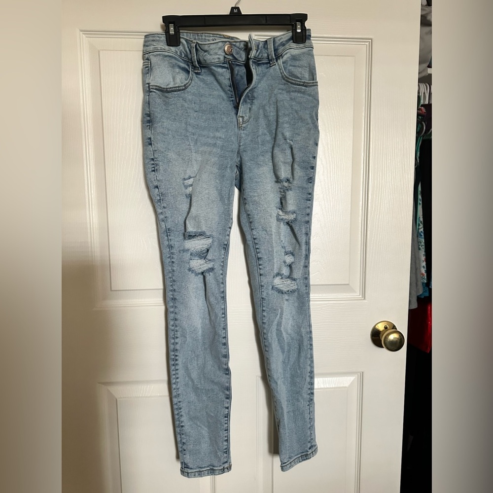 Maurice’s ripped High Rise leggings